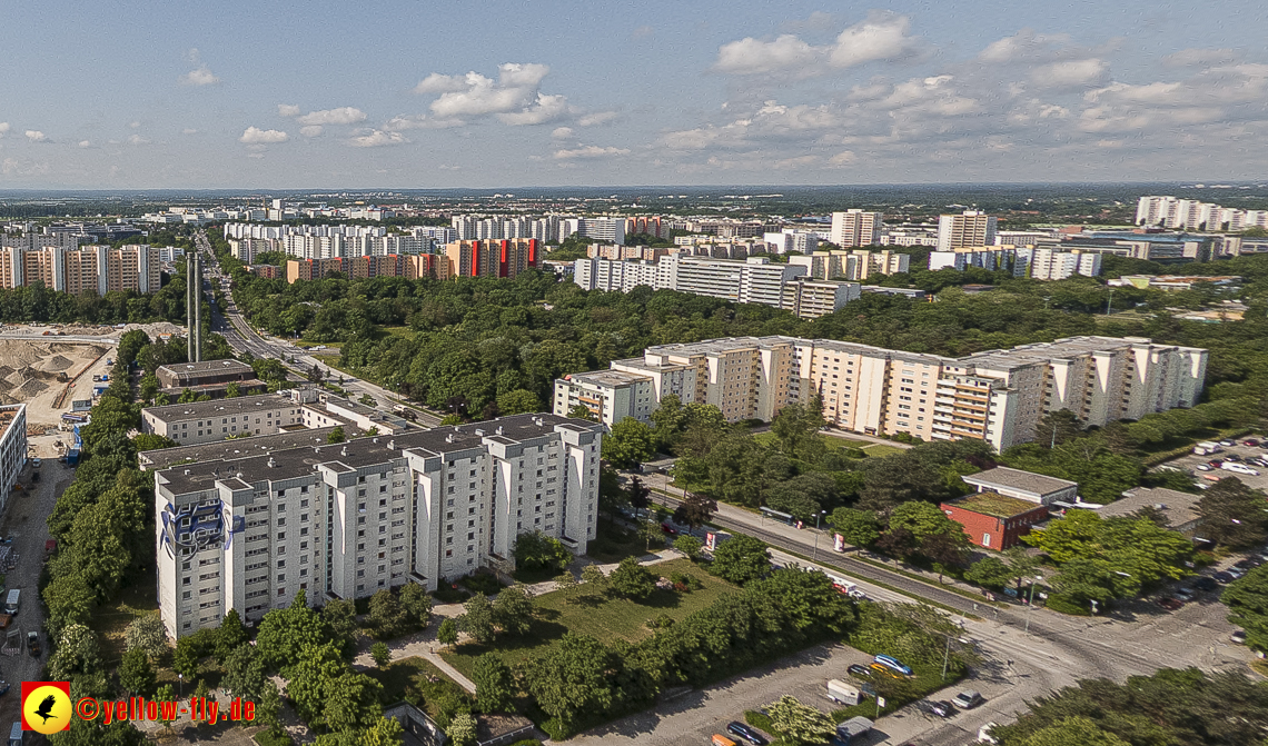 07.06.2023 - Graffiti am Karl-Marx-Ring in Neuperlach